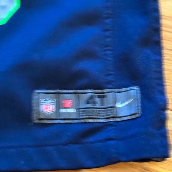 Preschool Russell Wilson College Navy Seattle Seahawks Replica Player Jersey - Picture 5 of 5